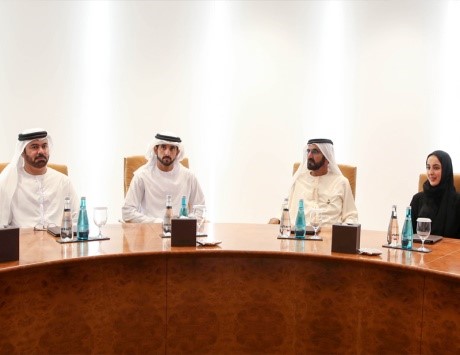 Mohammed bin Rashid reviews youth minister's action plan