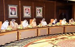  chairs Cabinet meeting 