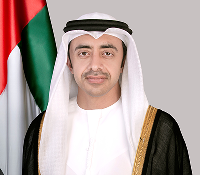 HH Sheikh Abdullah bin Zayed Al Nahyan - Minister of Foreign Affairs